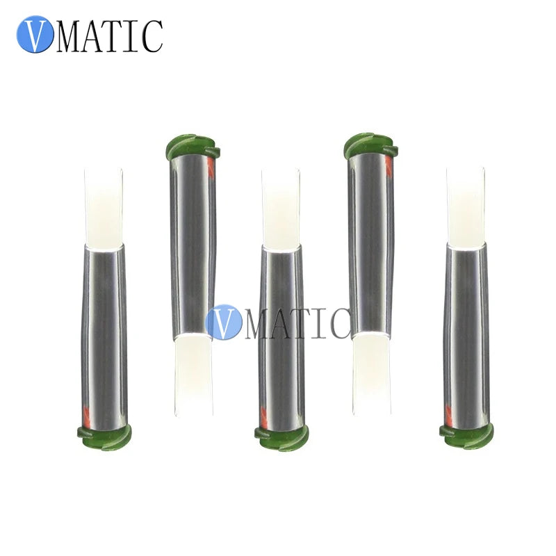 Free Shipping 10Pcs 14G Round Brush Tip Dia 5mm Liquid Glue Dispensing Syringes Brush Needle