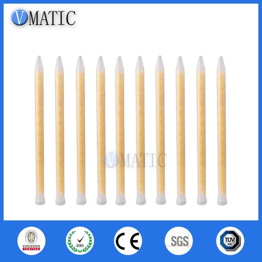 Free Shipping MS13-24 Mixing Elements Plastic Disposable Resin Nozzle Spray Nozzles Static Mixer Tube For Epoxy