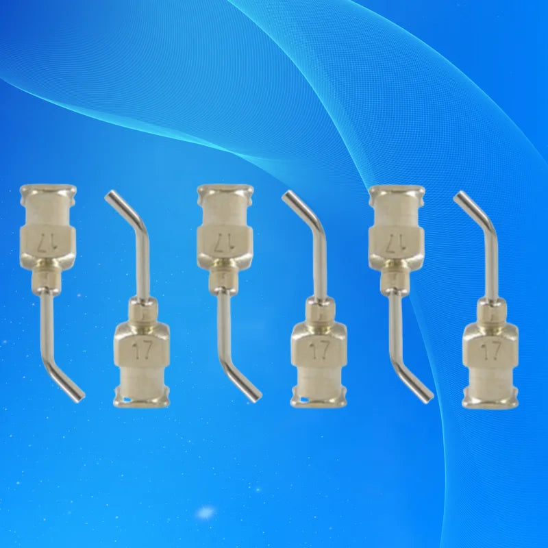 ‌17G 45° Bent Dispensing Needles 12pcs | Industrial Stainless Steel Tips for Glue/Resin/Cosmetics (1/2" Corrosion-Resistant)‌