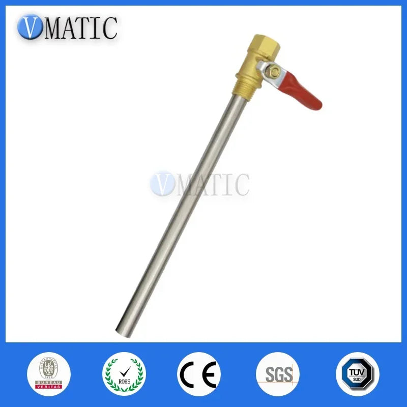 Free Shipping Stainless Steel Pneumatic Glue Tube For Pressure Tank