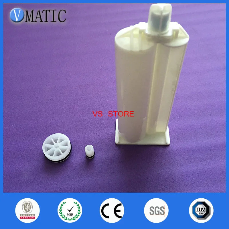 Free Shipping 10:1/4:1 Glue Mixing Dispenser Dispensing Gun Caulking 50ml Glue Mixing Cartridge Gun 50cc