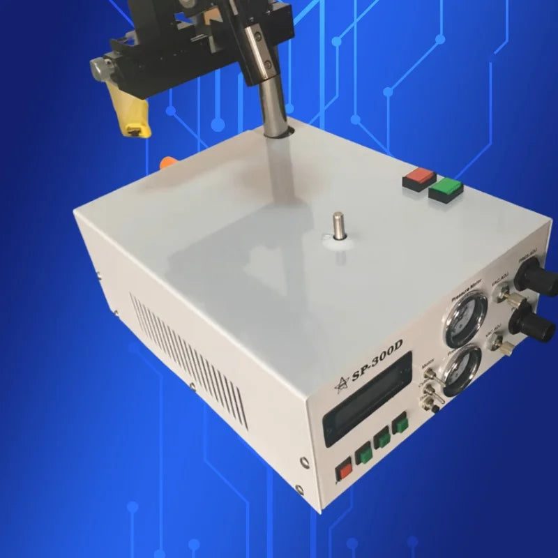 Free Shipping SP-300D Circular Glue Dispenser Automatic Horn Adhesive Applicator Rotary Dispensing Machine