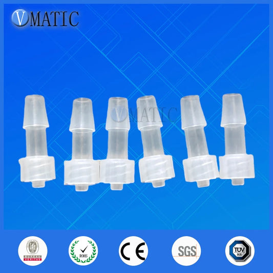 Free Shipping 100Pcs/Lot 1/4 Inch Barb Male Luer Tapered Syringe Fitting (Polyprop) Luer Lock Tapered Connector