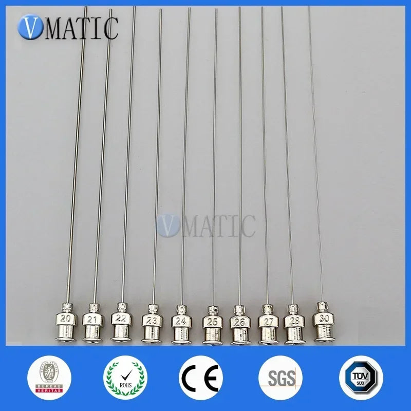 Free Shipping 10 Pcs 8 - 30G Tube Length 10cm 100mm Ce Approved Glue Fluid Liquid Dispensing Needle