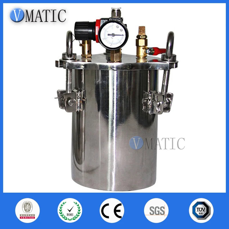 High Quality 4L Chinese Manufacturer Stainless Steel Glue Dispensing Pressure Tank/Pressure Container