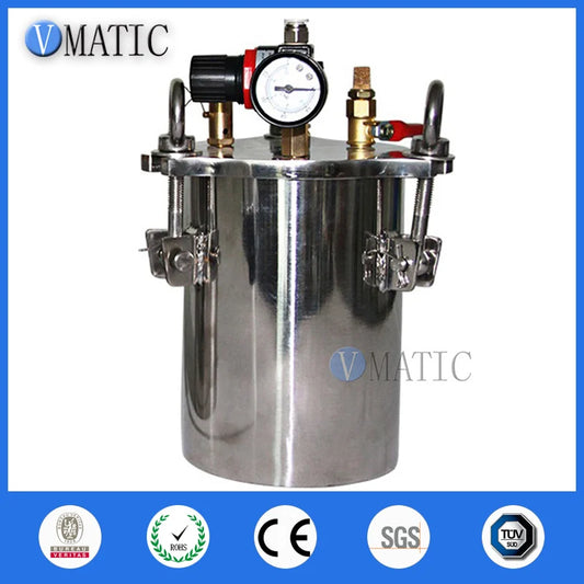 High Quality 4L Chinese Manufacturer Stainless Steel Glue Dispensing Pressure Tank/Pressure Container