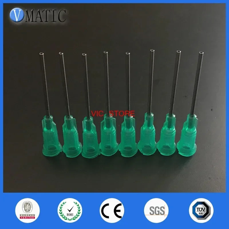 ‌18G 1.5" Industrial Dispensing Needle Tips | Stainless Steel Syringe Needles for Glue/Epoxy/Solder (Bulk Pack)‌
