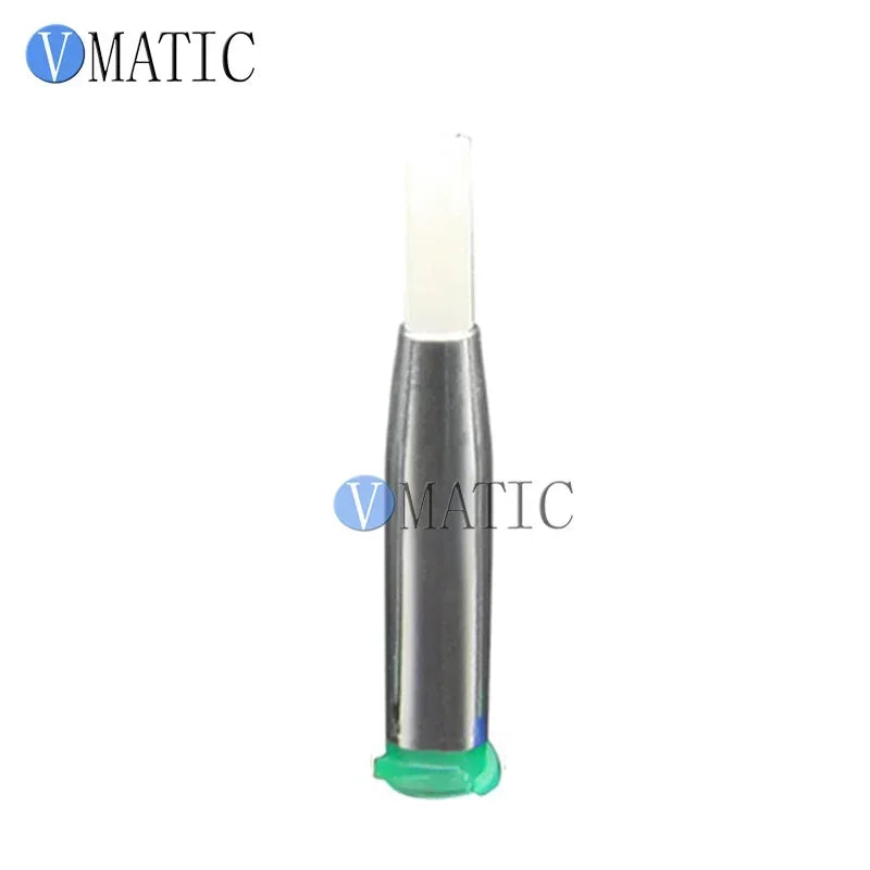 High Quality 21G Glue Dispensing Needle Brush Double Screw Thread Needles EFD Soft Round Dia 4mm Mouth Dispensing Needle Brush