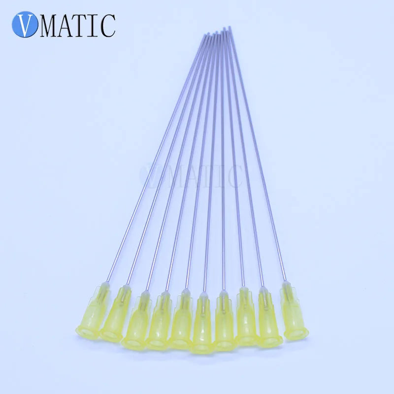 Free Shipping High Quality 100mm 10cm Tube Length Glue Fluid Adhesive Oil Ink Dispensing Blunt Needle