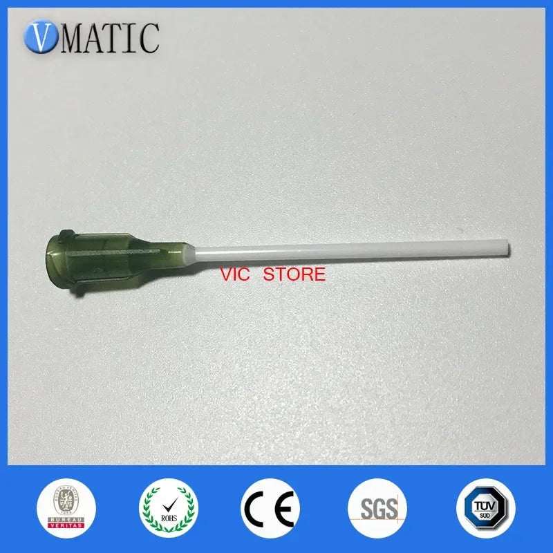 Free Shipping 100pcs 14G 1" Inch PP Flexibility Tips and Nozzle