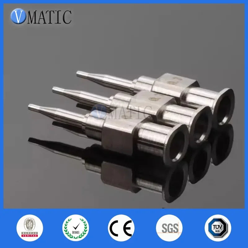 Free Shipping 26.5mm Long ID 0.7mm OD 1.05mm Extended Luer Lock MUSASHI Stainless Steel Dispense Needle