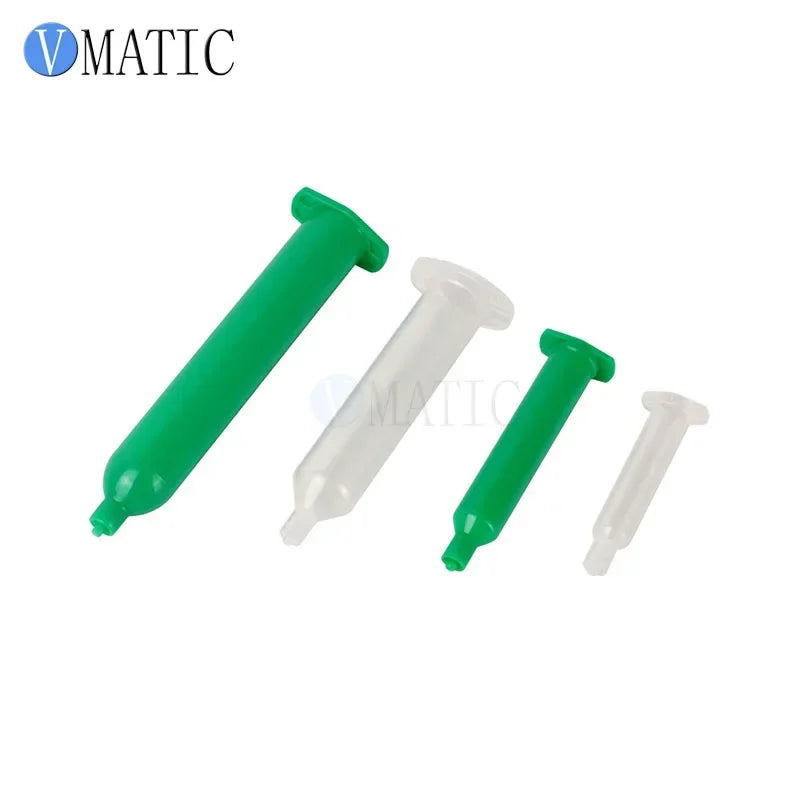 Free Shipping 10 Cc / Ml Japan Type Transparent Glue Dispensing Pneumatic Syringe With Piston