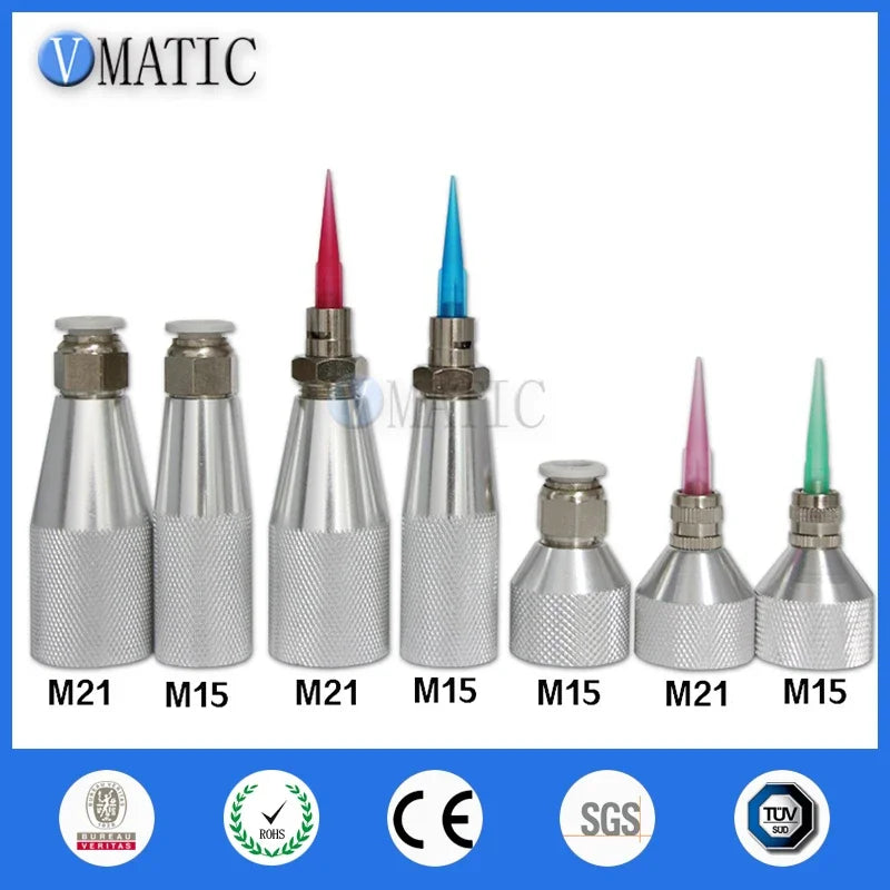 Free Shipping 300/330cc Silicone Tube Switch Head M15M21 Luer Lock Fittings Connector