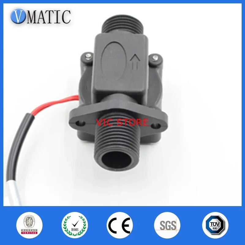 High Quality G1/2" Fuel Meter Gps Differential VC678 Electronic Reed Sensor Plastic Magnetic Water Flow Switch