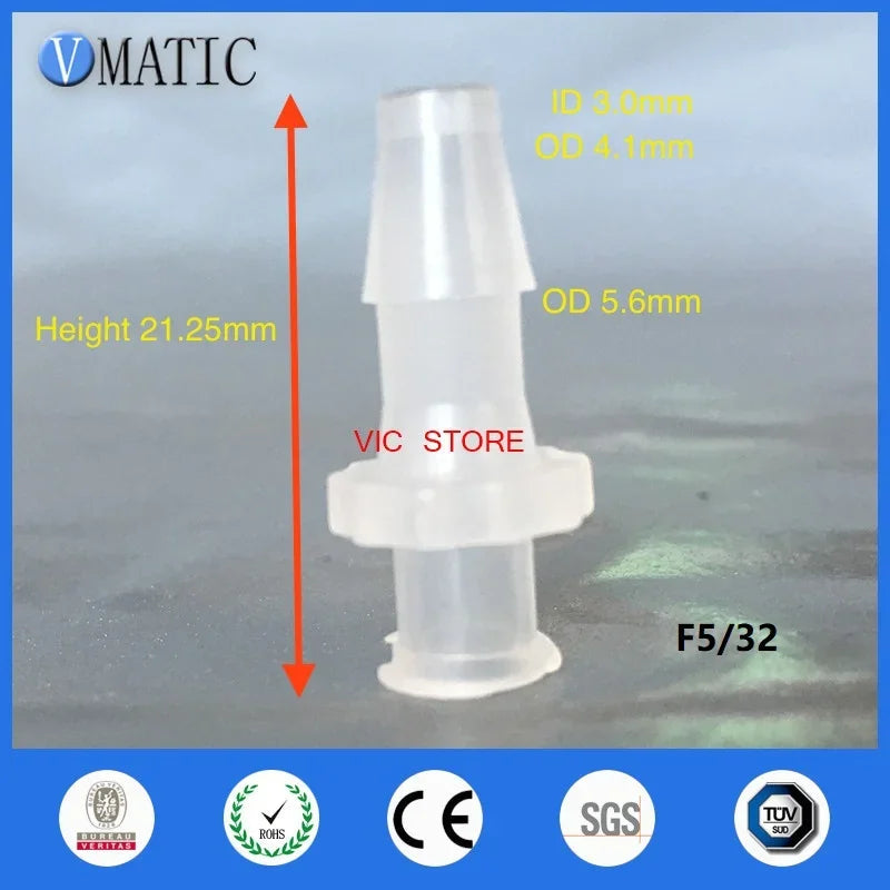 Free Shipping Plastic Female Male Joint Fast Fittings Adapter Pipe Air Hose Connector 10 Pcs