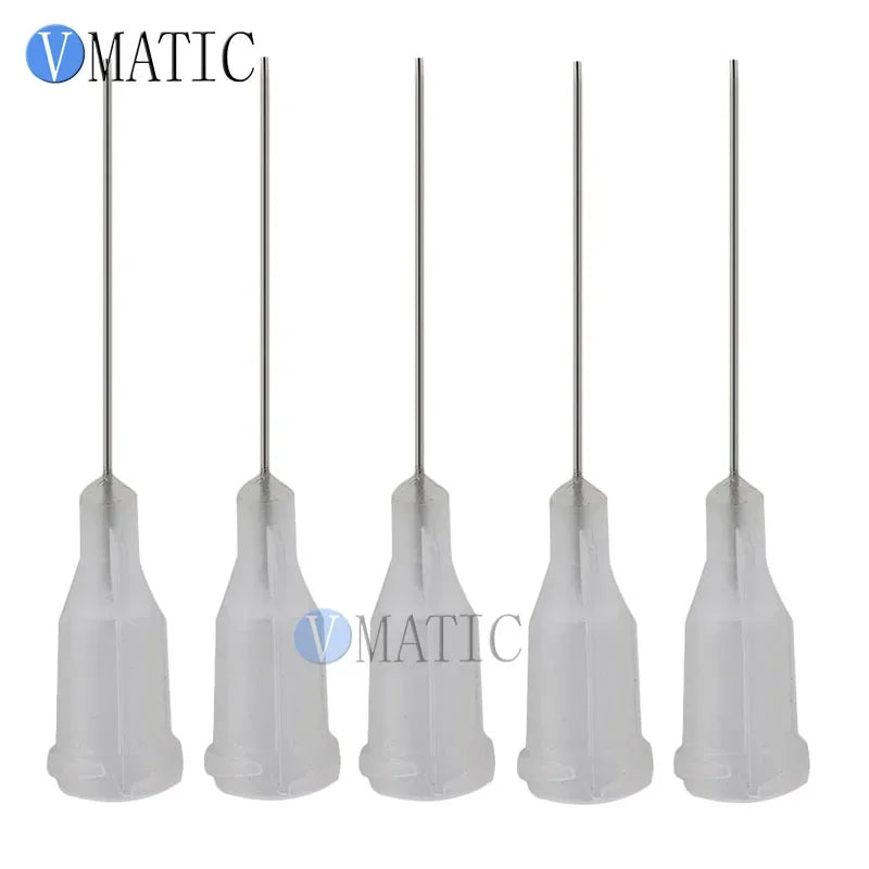 Free Shipping 27G Clear Glue Dispensing Needle With 1'' Length 100Pcs Dispensing Needle From Factory