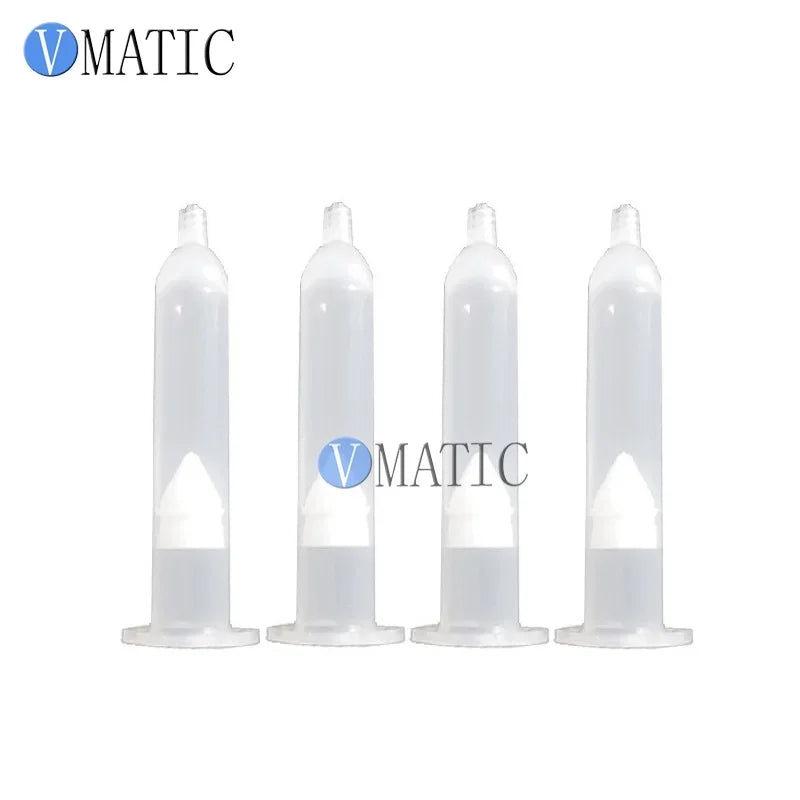 Free Shipping 10 Cc / Ml Japan Type Transparent Glue Dispensing Pneumatic Syringe With Piston