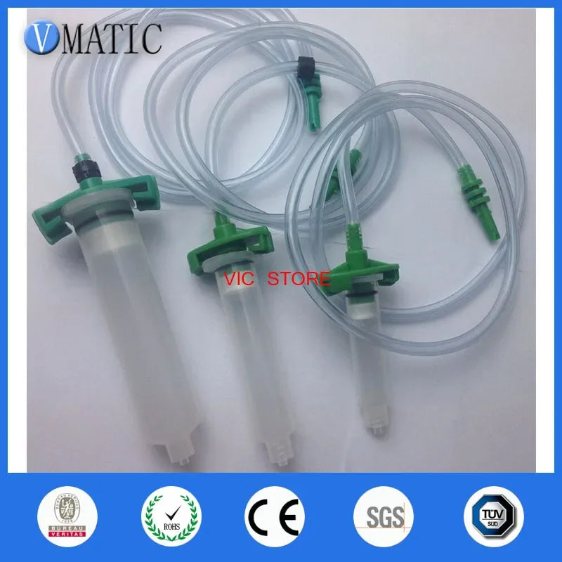 Free Shipping 3Pcs/Lot Luer Lock Tip Dispenser Syringe Barrel Needle Tip Syringe Barrel Valve Robot Adapter