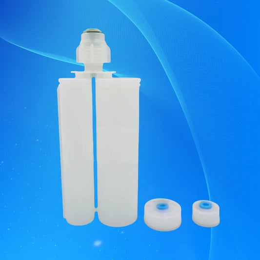 Free Shipping 200ml 200cc Dual Epoxy Cartridge 2:1 With Pistons
