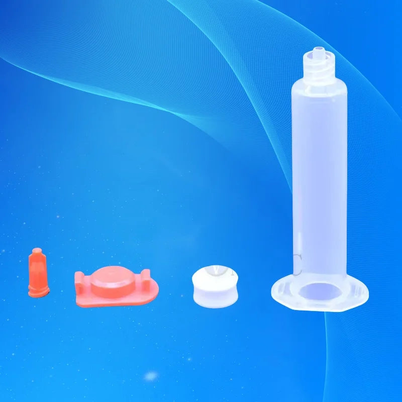 ‌500×30ml Luer Lock Syringe Bulk | Transparent Barrel Dispenser for Epoxy Resin/Chemical Transfer/Cosmetic DIY (Leak-Proof Desig
