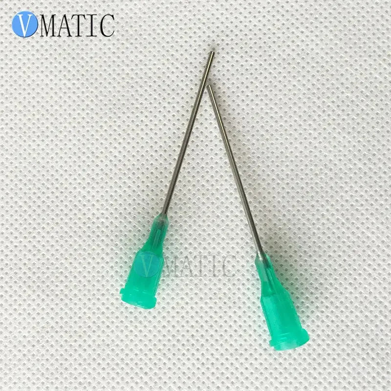 High Quality 1.5'' Tube Length 100Pcs 14/15/16/18/20/21/22/23/25/27 Glue Adhesive Dispensing Needle Tips 1-1/2 Inch