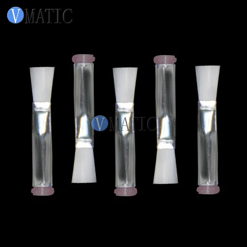 Free Shipping 20G Flat 6mm Brush Tip Needle Double Screw Thread Needles EFD Soft Flat Mouth  Needle Brush