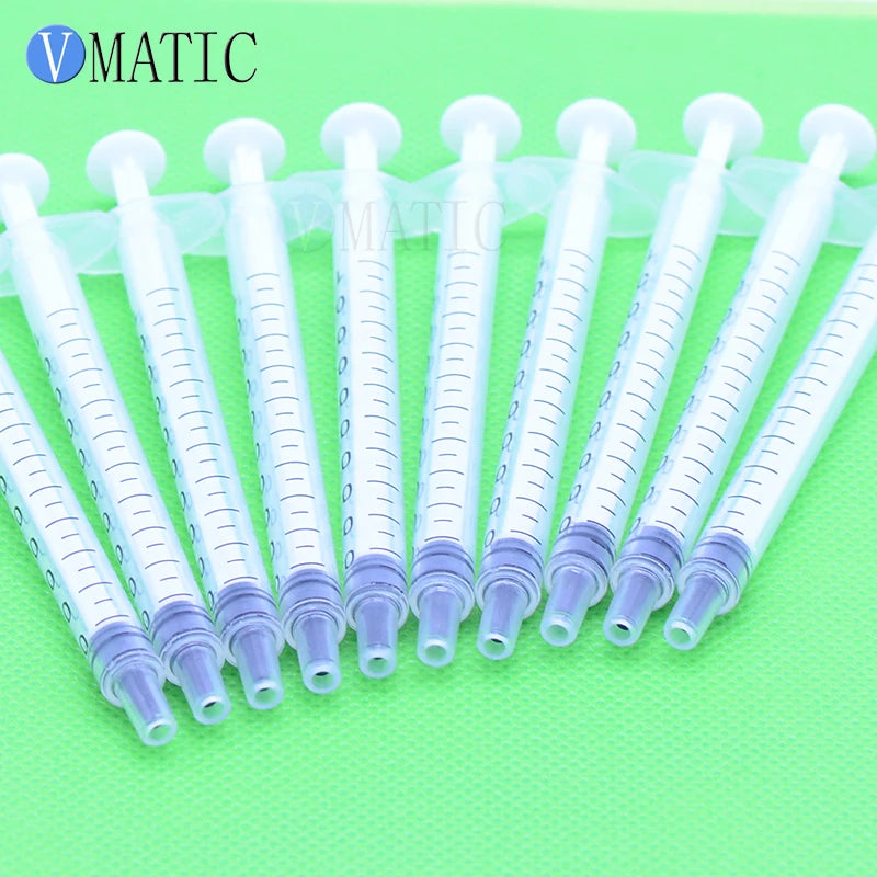 High Quality Non Sterilized 1cc/ml Industrial Syringes + 18G X 1-1/2 Inch Blunt Tip Fill Needle Dispensing Needle Syringe