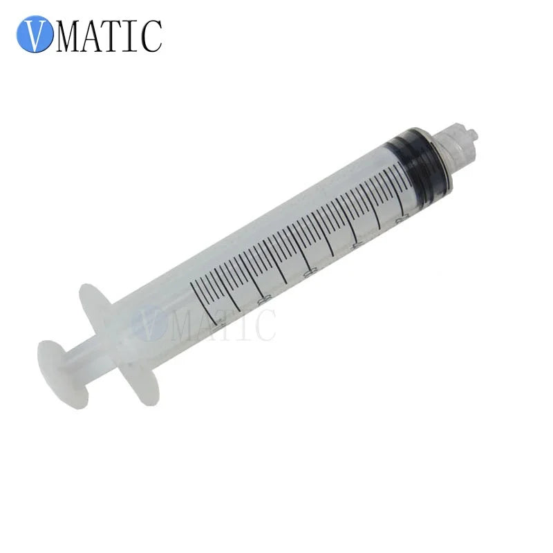 Free Shipping Non Sterilized Smt Solder Paste Liquid Dispenser Kits 10cc/ml Plastic Syringe With Needles (Total: 63Pcs)