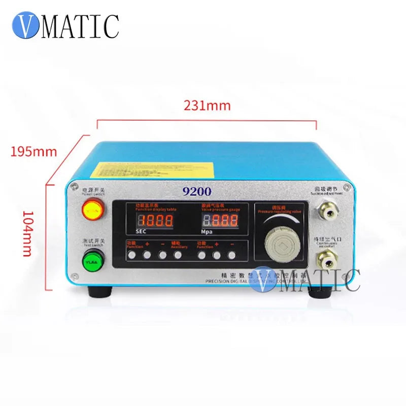Plunger Valve Precision Digital Control Dispenser Machine for Single Component Adhesives (UV Silicone, Epoxy, White/Yellow Glue)