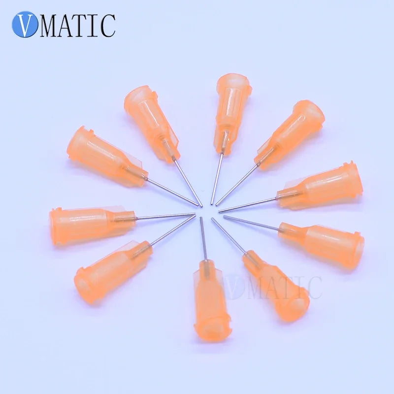 Free Shipping 100pcs 0.5" 1/2 Inch 23G Glue Dispensing Needles