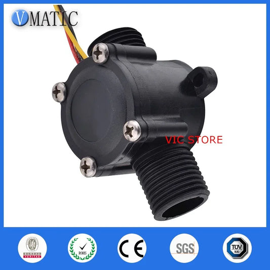 Free Shipping High Precision VCA168-8 Plastic Mounted Water Oem Low Cost Oil Hall Flow Rate Sensor