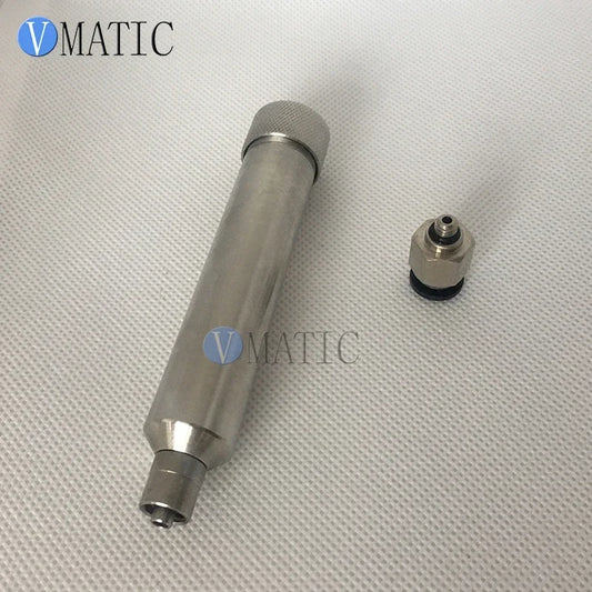 ‌10ml Stainless Steel Dispensing Syringe | Anti-Corrosion for Epoxy/Silicone Free Shipping‌