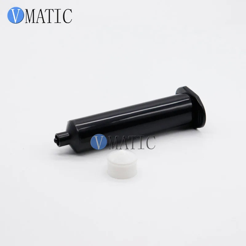 Free Shipping 30 Cc 30 Ml US Style Dispenser Pneumatic Black Dispensing Syringes Barrel With Piston