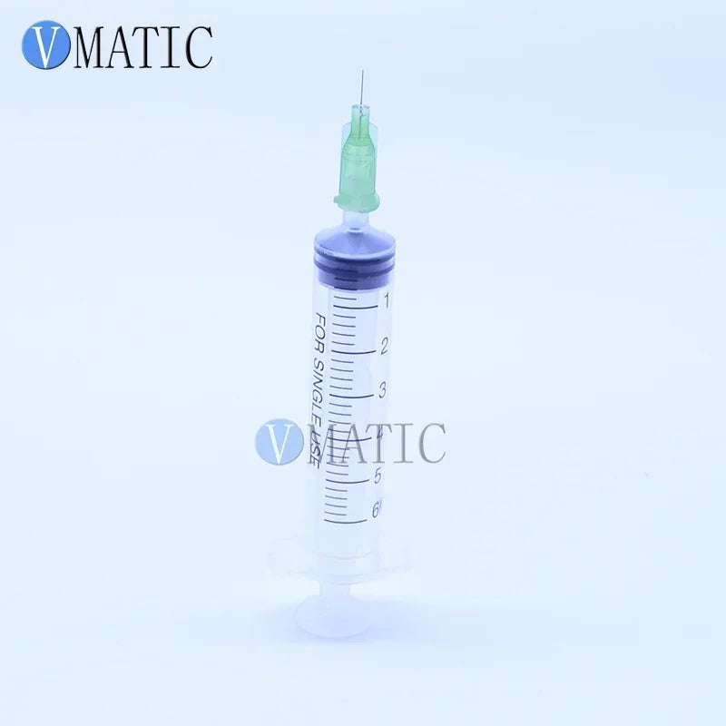 Free Shipping Non-Sterilized 6Cc/Ml Manual Glue Dispensing Syringe Applicator Glue Dispensing Syringe