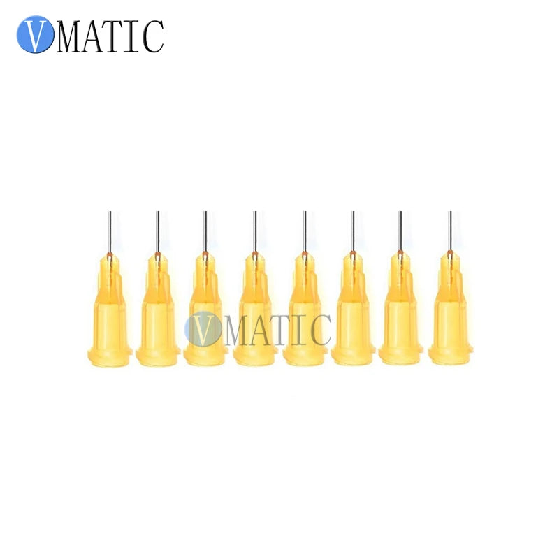 Free Shipping 100Pcs 15G 1/4 Inch Dispensing Glue Gun Needle Tip