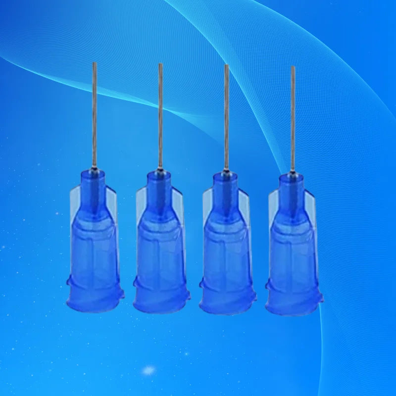 ‌22G Industrial Dispensing Needles 100PCS | S.S. Tips with PP Lock Hub for SMT 0.5" Free Shipping‌