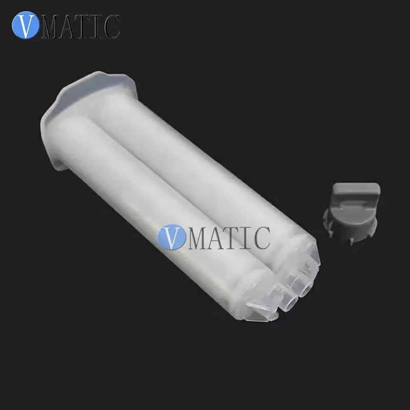 Manual Dispensing Gun for AB Epoxy Adhesive, Dual Barrel Cartridge 24ml 1:1 Mix Ratio, for 2-Part Glue, Resin, Sealant