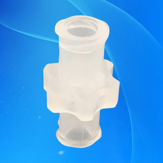 Free Shipping Plastic Female Luer Lock Syringe Fitting Adapter Connector 10pcs
