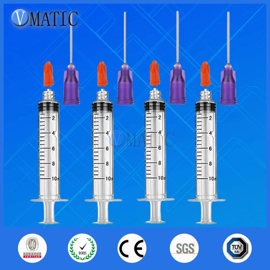 Free Shipping High Precision S.S. Dispensing Tip With Pp Safety Lock Hub 1'' Tube Length 21G Glue Dispenser Syringe Needles