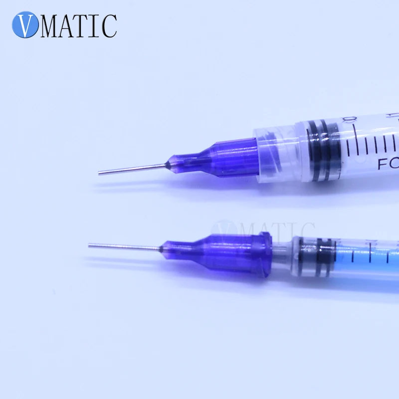 Free Shipping 100 Pcs Stainless Steel Dispensing Needles Dispenser Syringe Needle Tips 0.5'' 21G Te Dispensing Tips 1/2 Inch