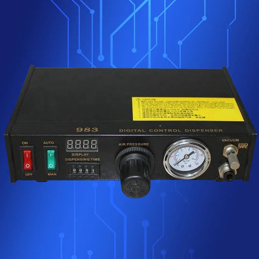 ‌Manual-Assist Epoxy Dispenser | 983 Model Precision for LED Encapsulation & PCB Potting‌