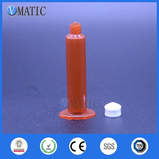 High Quality 30Cc/Ml Us Style Syringe Amber Color Dispensing Syringes Barrel With Piston