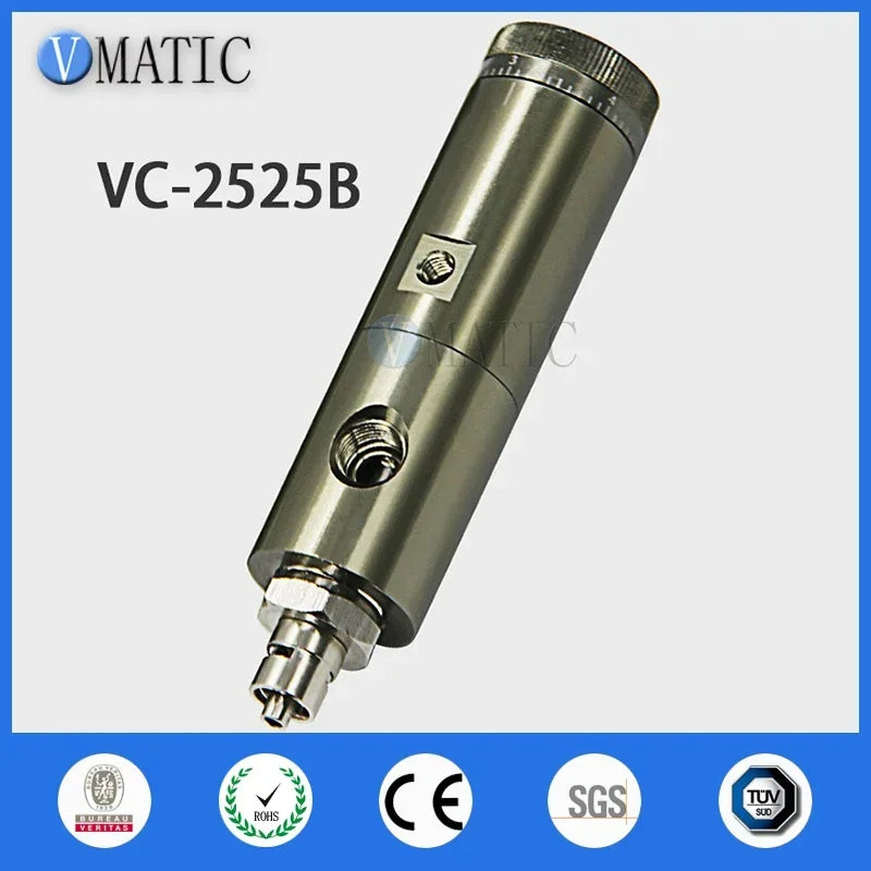 Free Shipping High Precision Adjustable Suction Tip-Seal Luer Lock Connection Liquid Glue Dispensing Valve