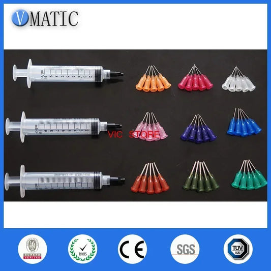 10mL Multi-Viscosity Dispensing System ▶ 10pcs Lab Kit ▏Luer Lock 6% 🚚 ≤0.1μL Residual