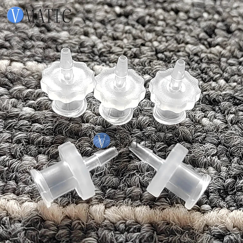 Free Shipping 100pcs 1/16 Inch-Barb Female Luer Tapered Syringe Fitting (Polyprop) Luer Lock Tapered Connector Adapter