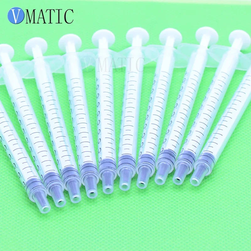 Free Shipping Non Sterilized 1cc/ml Industrial Syringes + 18G X 1-1/2 Inch Blunt Tip Fill Needle Dispensing Needle Syringe