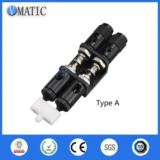 ‌AB Epoxy Mixer Valve | Manual/Pneumatic Dual-Cartridge Dispenser with Anti-Drip Nozzle Fast Ship‌