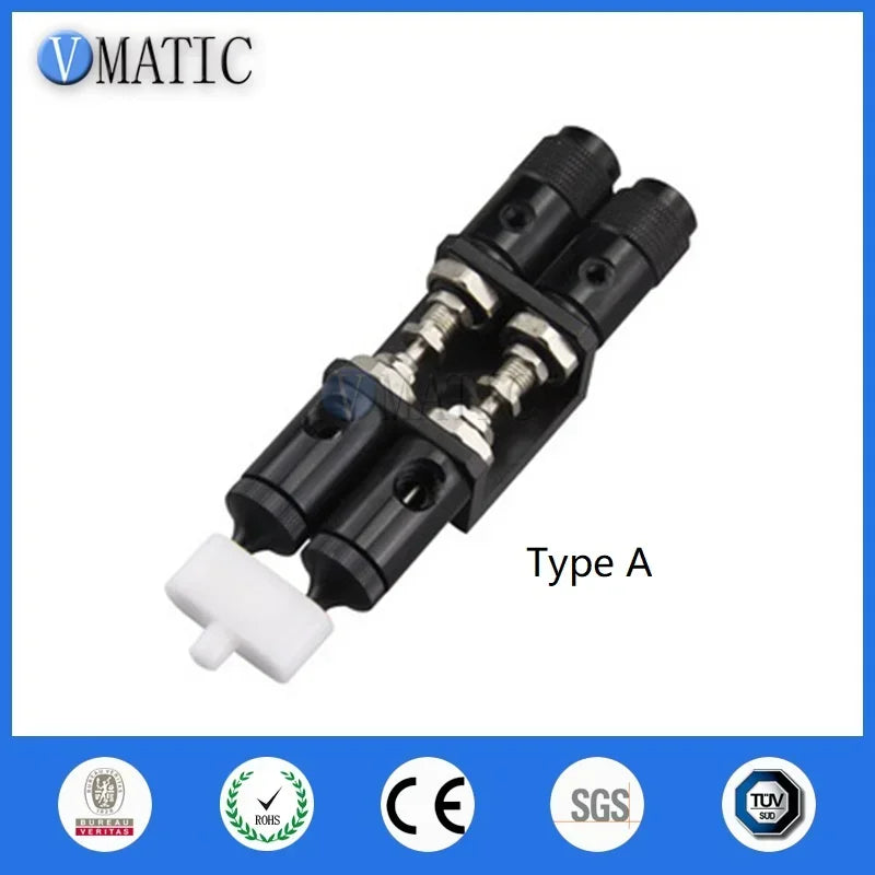 ‌AB Epoxy Mixer Valve | Manual/Pneumatic Dual-Cartridge Dispenser with Anti-Drip Nozzle Fast Ship‌