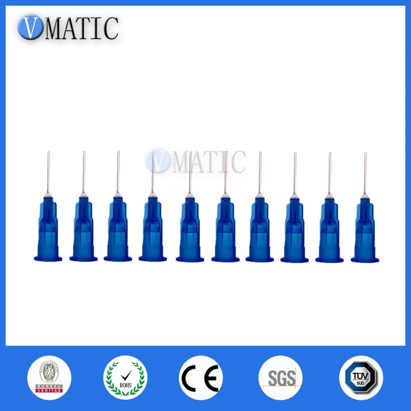 ‌100pcs 23G Tapered Dispensing Needles | SUS304 Steel 12.7mm Industrial Tips for Glue Controller Free Shipping‌