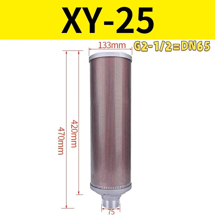 Free Shipping XY-05 Noise Reduction 07 Dryer Silencer Exhaust Muffler Pneumatic Diaphragm Pump 20/15/12